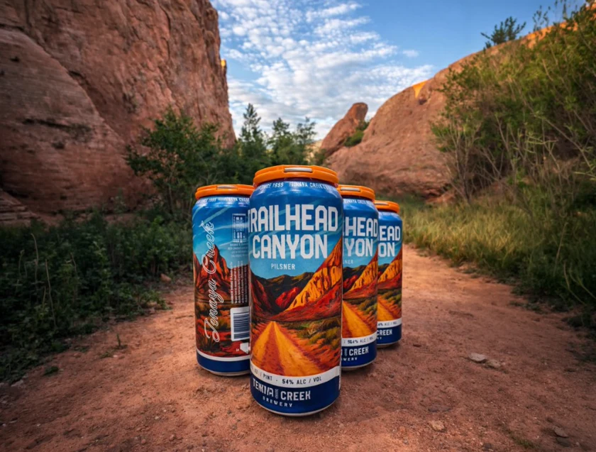 Trailhead Canyon four-pack on a Red Rock Canyon trail