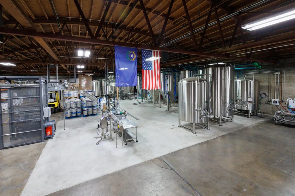 Inside the Tenaya Creek brewhouse